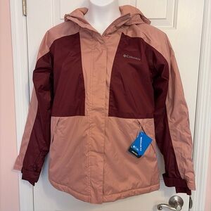 NWT Columbia Women’s Tipton Peak IV Insulated Hooded Omni Tech Jacket Size L